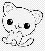 Pages Cat Kawaii Coloring Big Clipart Pinclipart sketch template