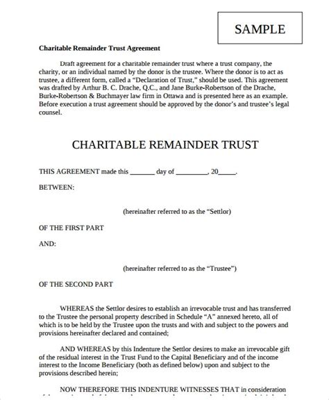 trustee trust letter sample official letter