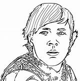 Coloring Narnia Pages Edmund Pevensie Chronicles Coloriage Source Characters Book Popular sketch template