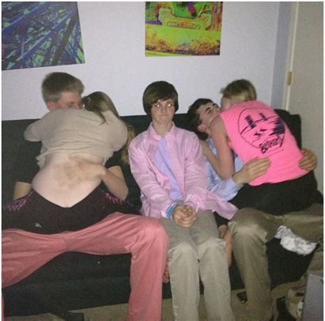 My Friend Went To A Dance This Was Him At The After Party