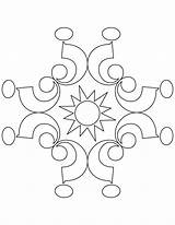 Rangoli Coloring Pages Clipart Library Popular Books Line Categories Similar sketch template
