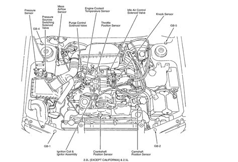 subaru impreza engine diagram