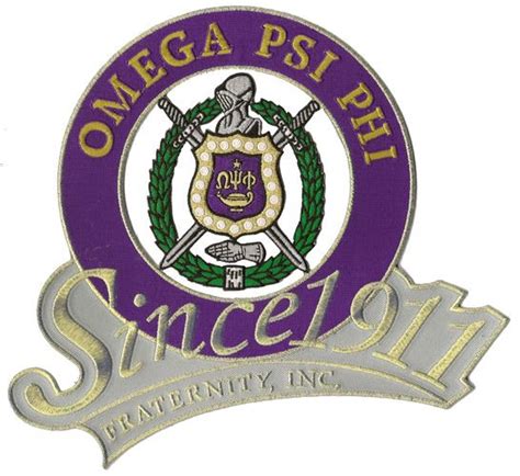 omega psi phi fraternity   emblem brothers  sisters