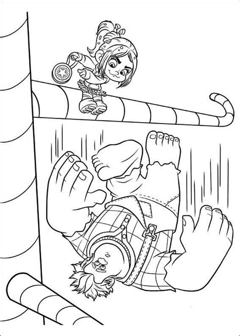 kids  funcom  coloring pages  wreck  ralph
