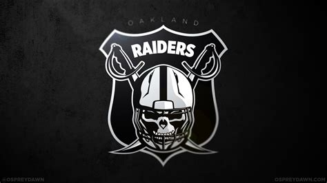 fan  modernized oakland raiders logo pic