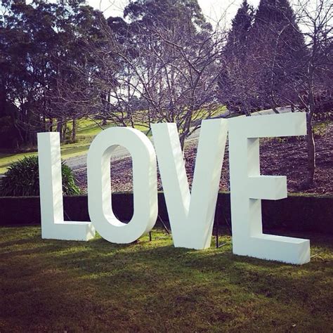 images   love sign big giant love letters  wedding