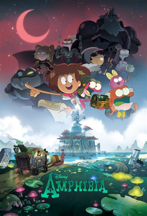 Amphibia Disney Art Cartoon Posters Owl House