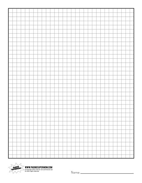 full page printable graph paper    find anprintable