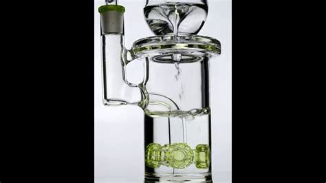 dripping wet quad perc recycler clear greenline