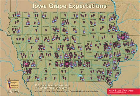 vineyard winery map  midwest grape  wine industry institute