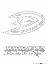 Ducks Logo Nhl Coloring Hockey Pages Tampa Bay Anaheim Lightning Sport Printable Color Print Panthers Getcolorings Library Florida Inspiration sketch template