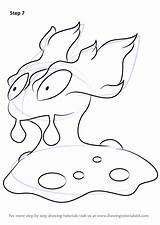 Slugma Pokemon Draw Step Drawing Necessary Improvements Finally Finish Make sketch template