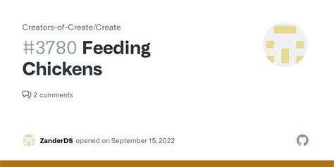 feeding chickens issue  creators  createcreate github