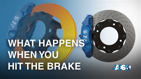 braking system works types  brake disc car part  abs youtube