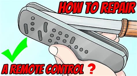 repair  remote control youtube