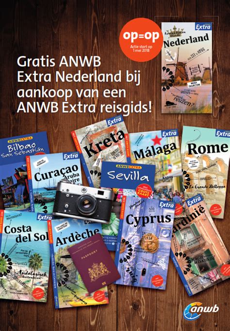 gratis anwb extra van nederland bij aanschaf van anwb extra gids boekhandel plukker libris