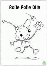 Polie Olie Rolie Dinokids sketch template