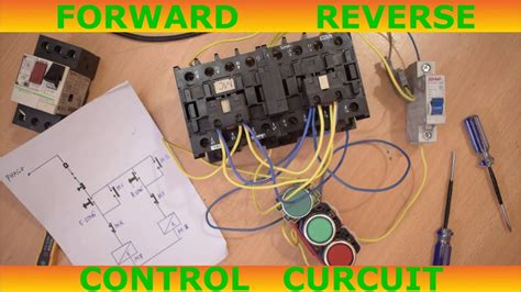 reverse motor control wiringconnectionelectreca youtube