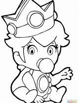 Daisy Baby Coloring Pages Peach Cool Getcolorings Colo Color Print Getdrawings sketch template