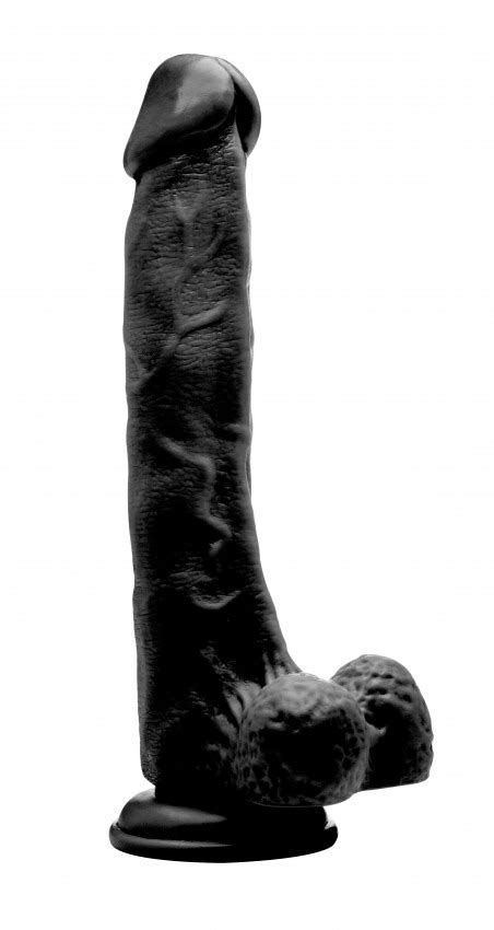 Realrock Large Realistic 10 Inch Dildo With Balls
