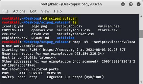 Vulscan Escaneo De Vulnerabilidades Con Nmap En Kali Linux – Acervo Lima