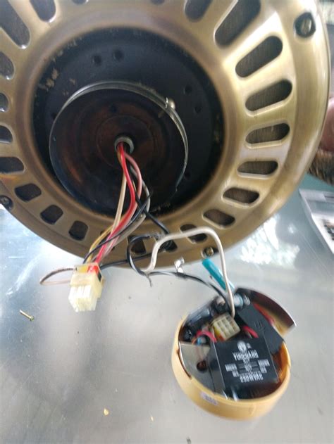 hunter fan    install   remote   top    wires