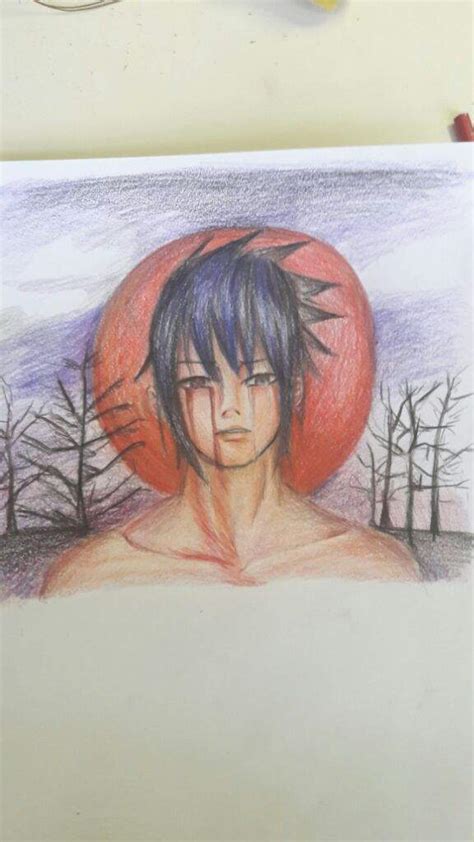 sasuke colouring naruto amino