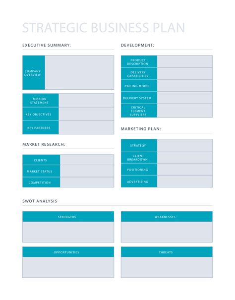 business plans templates examples hubspot