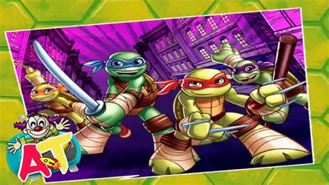 ️🌟genial juego de las tortugas ninja mutantes para niños