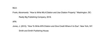 mla formats differences citation  video lesson