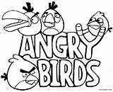 Angry Birds Coloring Pages Cool2bkids Kids Bird Printable Colouring sketch template