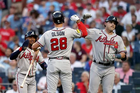 braves clinch sixth straight nl east title  win  phillies  atlanta