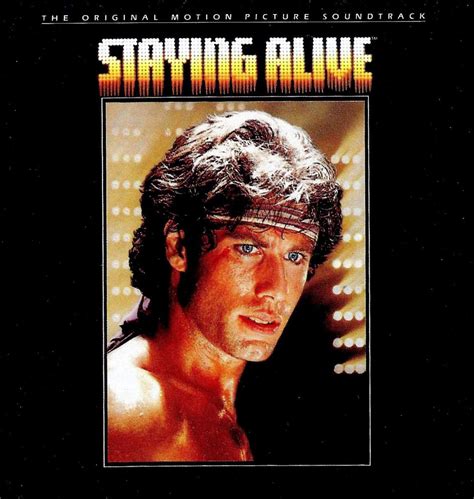 staying alive original picture soundtrack  bee gees  cd   brass  cafe