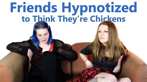 friends hypnotized to think they re chickens youtube