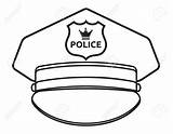 Policia Gorro Clipartmag Getdrawings Gorra St2 Letters sketch template