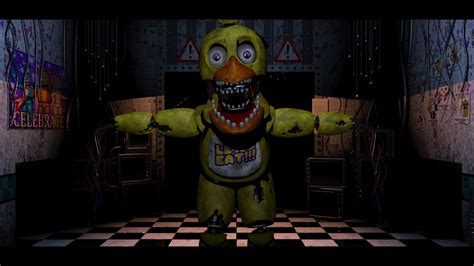 Five Nights At Freddy S 2 Withered Chica Jumpscare Youtube