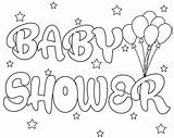Shower Baby Coloring Pages Printable Boy Letras Moldes Para Girl Bonitas Timoteo Book Source Artículo sketch template