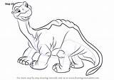 Land Before Time Littlefoot Draw Drawing Drawingtutorials101 Step Coloring Pages Tutorials Drawings Learn Dinosaur sketch template