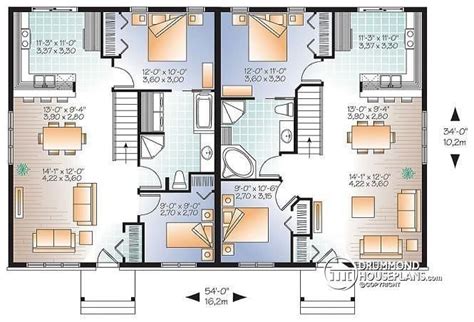 luxury  bedroom semi detached house plan  home plans design
