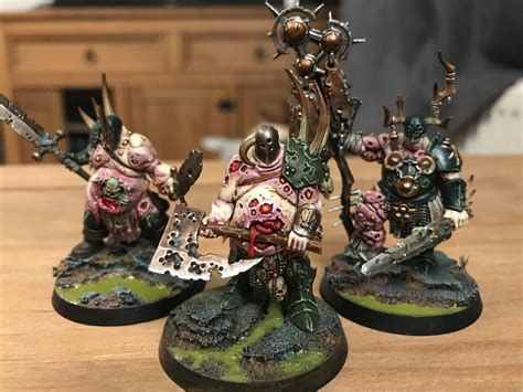 current project  unit  putrid blightkings   lord  plagues