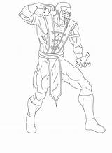 Mortal Kombat Tsung Shang Baraka Pages Tudodesenhos sketch template
