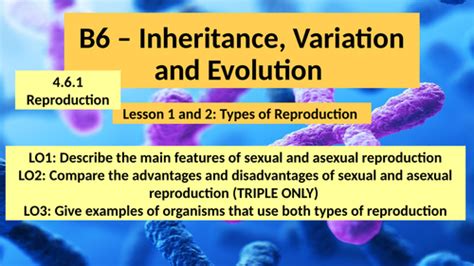 Aqa Gcse Biology B6 Lessons 1 9 Triple Science 4 6 1