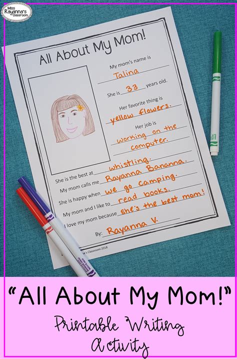 mom worksheet