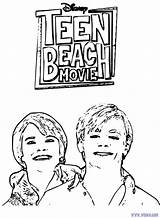 Coloring Pages Channel Disney Austin Ally Template sketch template