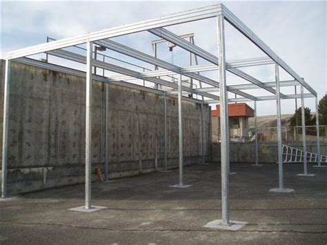 shade canopy steel frame absolute steel