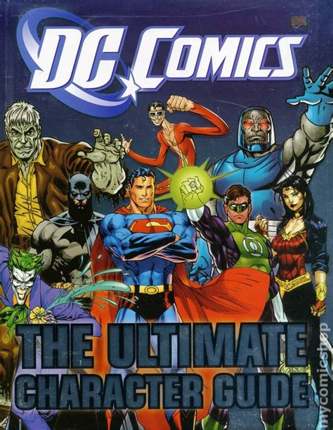 dc comics  ultimate character guide hc  dk st edition comic books
