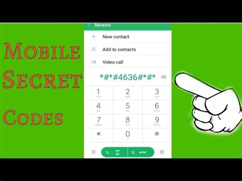 phone information phone information codes mobile secret codes youtube