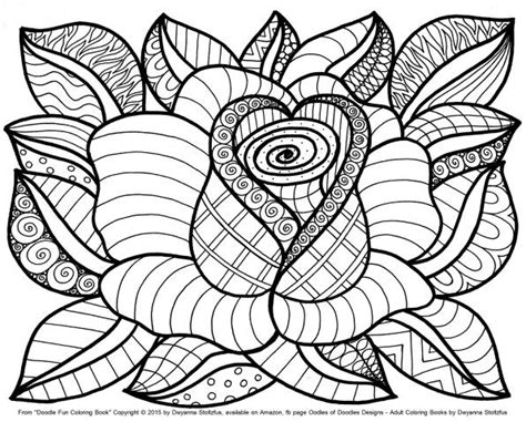 flower coloring page images