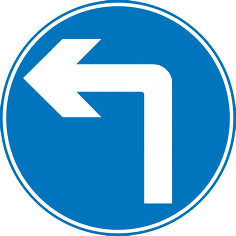 turn  road sign  svg