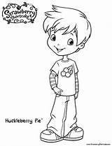 Shortcake Huckleberry Visiter sketch template